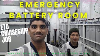 Emergency Battery Room | ETO Cruise Ship Job|
