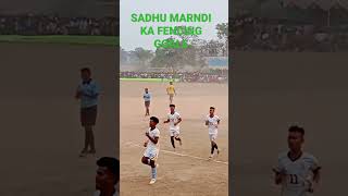 SADHU MARNDI KA FANTASTIC GOAL AND DANCE ||AT-KADUANI (SARJOMDI FILD) 😍😍😍