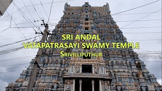 Sri Andal Vatapatrasayi Swamy Temple Srivilliputhur