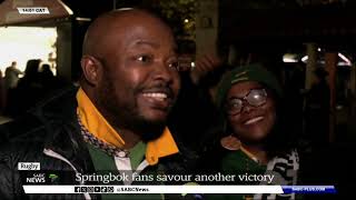 Rugby | Boks fans celebrate another victory over England