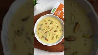 Creamy Sabudana Custard Kheer SAVE ITTOTRY SOONHereI have used mango 🥭 flavoured custard powder from