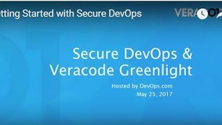 Getting Started with Secure DevOps