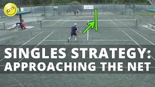 Singles Strategy: Approaching The Net