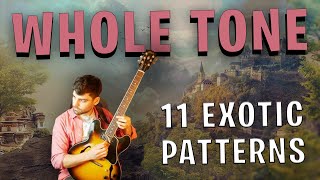 EXOTIC Whole Tone scale Patterns for ROCK and Fusion