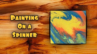 (117) Acrylic Pouring ~Straight Pour on a Turntable ~Relaxing Fluid Art