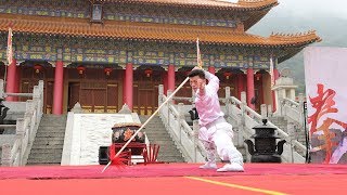 Chinese, foreign Hung Kuen practitioners compete in south China