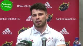 Calvin Nash on his Champions Cup debut, Stephen Larkham and taking his chance at Munster