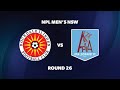 NPL Men’s NSW Round 26: Rockdale Ilinden FC v APIA Leichhardt FC