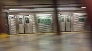 R46 A Train VS R32 C Train 🏁 From Utica Avenue To Ralph Avenue