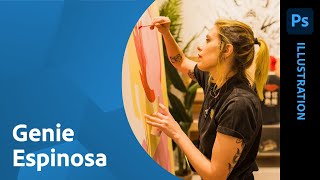 Illustration with Genie Espinosa | Adobe Live