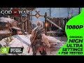 GOD OF WAR - GTX 1660 SUPER + i7 4770 | All Settings Tested