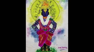 Pandhari cha Vitthal... #Vithoba #Vitthal #Pandurang #Pandharpur #Vitthalstatus #art #painting