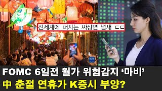 중국, 홍콩 연휴에 외국인들이 한국주식 대량매수한 이유