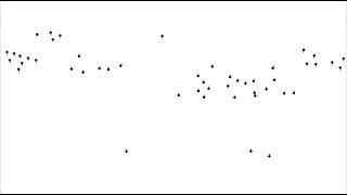 Boids simulation Python Pygame