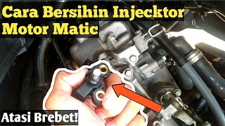 Cara Membersihkan Injektor Motor Matic | Servis Injeksi Motor Matic Sendiri