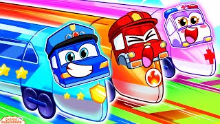 OMG, 너무 좋아요! 처음 타보는 지하철 🚇✨ 구조대와 함께 배우는 안전 수업 | RoboSquad TV 유아 애니메이션