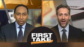 Max tells Stephen A. he's 'crazy' for theory on LeBron James losing to Celtics | First Take | ESPN