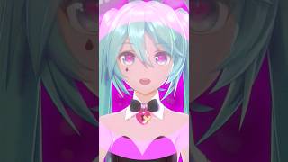 【MMD】ラビットホール (Rabbit Hole) かんたんダンス ver. #初音ミク #deco27 #shorts