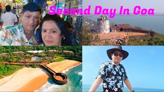 2nd Day In Goa ⛱️💃🏻Aguada Fort Goa ।। Sinquerim Ford Goa ।। Sinquerim Beach Goa ।।Tito's lane  Goa😊