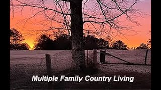 Multiple Families Country Living