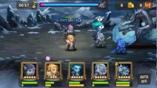 Chap14 Raid Boss - Artic Dragon 刀塔传奇公会副本14 ， Dot Arena