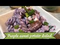 Okinawan Sweet potato salad - Sisters On Da Go!