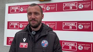 AFCRDTV Post-Match Reaction 2023/24 | NPL Midlands Division: Walsall Wood (A)