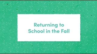 Important Fall 2020 Update Remote Learning