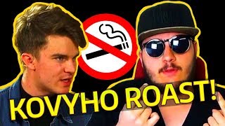 KOVY vs PEEETAAATV - ROAST KVŮLI KOUŘENÍ, POKRYTECTVÍ a IQOS [reakce]