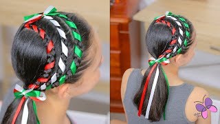 Triple Ribbon Braided Headband