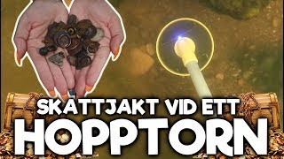 SKATTJAKT VID ETT HOPPTORN MED METALLDETEKTOR