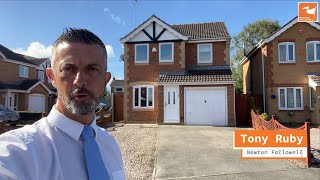 A video tour with commentary of 15 Baysdale Grove in Grantham