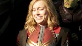 Captain Marvel Bloopers That'll Make You Love The Cast