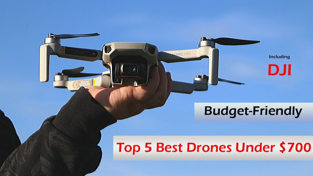 5 Best Camera Drones Under $700 - Best Drone Under $500 4K - YouTube