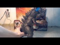 Godzilla 2014 Atomic Roar Toy Review!!