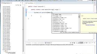 Mastering Java, Vol 2 Lesson 16 Using Pi And E In Calculations 8