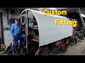 The Steps to Fitting a New Top to the Shepherds Wagon | Engels Coach Shop