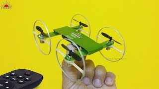 How to make a mini DRONE at home that can Flying 100%