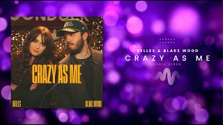 "Crazy as Me" Official Lyric Video // Belles ft. Blake Wood