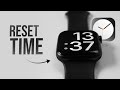 How to Reset Time in Apple Watch (tutorial)