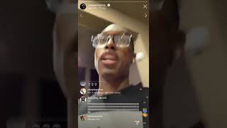 IG LIVE Corey (CARMEN & COREY) Responding back to Damien
