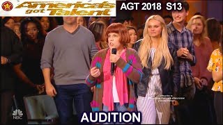 Cristy Joy High Pitch singer Asked The Audience to Judge her America's Got Talent 2018 Audition AGT