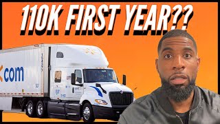 Are Walmart driver’s really making 110K first year? 😲💰👀🤔#trucking #walmart #truckdriver