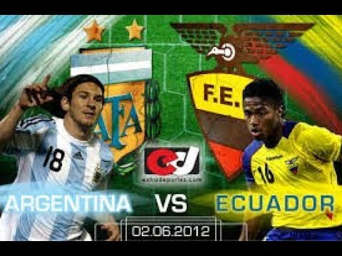 Argentina Vs Ecuador En Vivo - YouTube