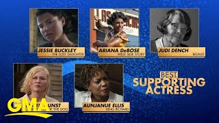 2022 Oscar nominations announced for supporting acting categories l GMA