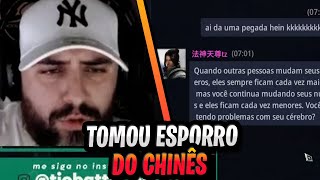 TIO BATTLE TOMOU ESPORRO DO CHINÊS 😂 | CORTES MIR4