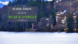 Scenic drive through the Black Forest | Lake Titisee | Titisee-Neustadt | Freiberg | Germany