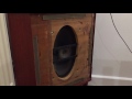 Vintage Elliptical EMI BP 92390 speaker in action