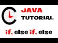 Minute Code: JAVA IF, ELSE IF, ELSE