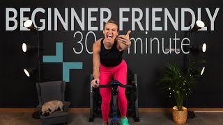 Friendliest Beginner Rhythm Indoor Cycling Class | 30 minute